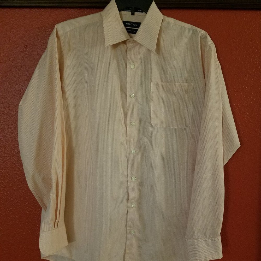 NAUTICA  Men's Long Sleeve Shirt  (Large)